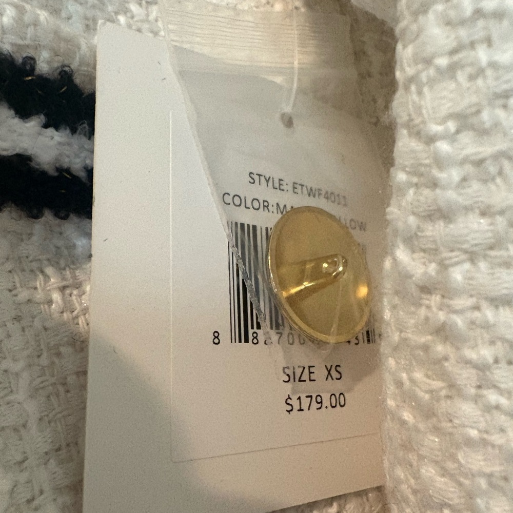 Ellen Tracy Tweed Bomber Jacket - Picture 7 of 9